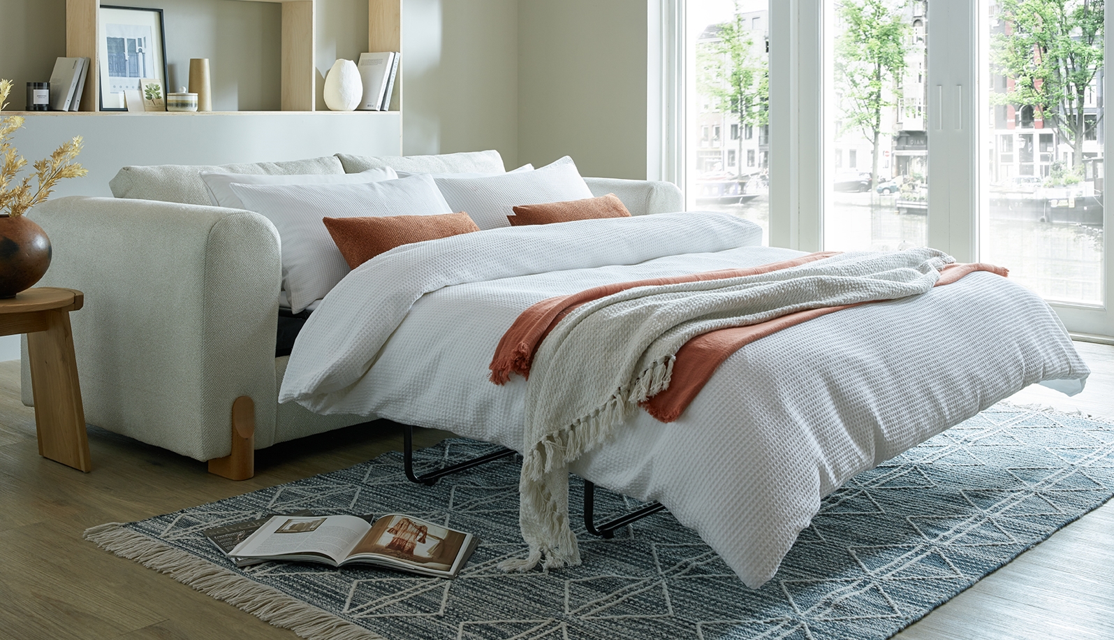 Preston fabric sofabed