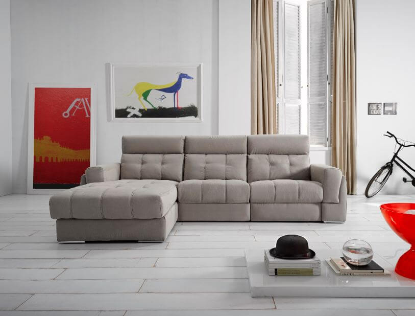 azahara fabric corner sofa fixed