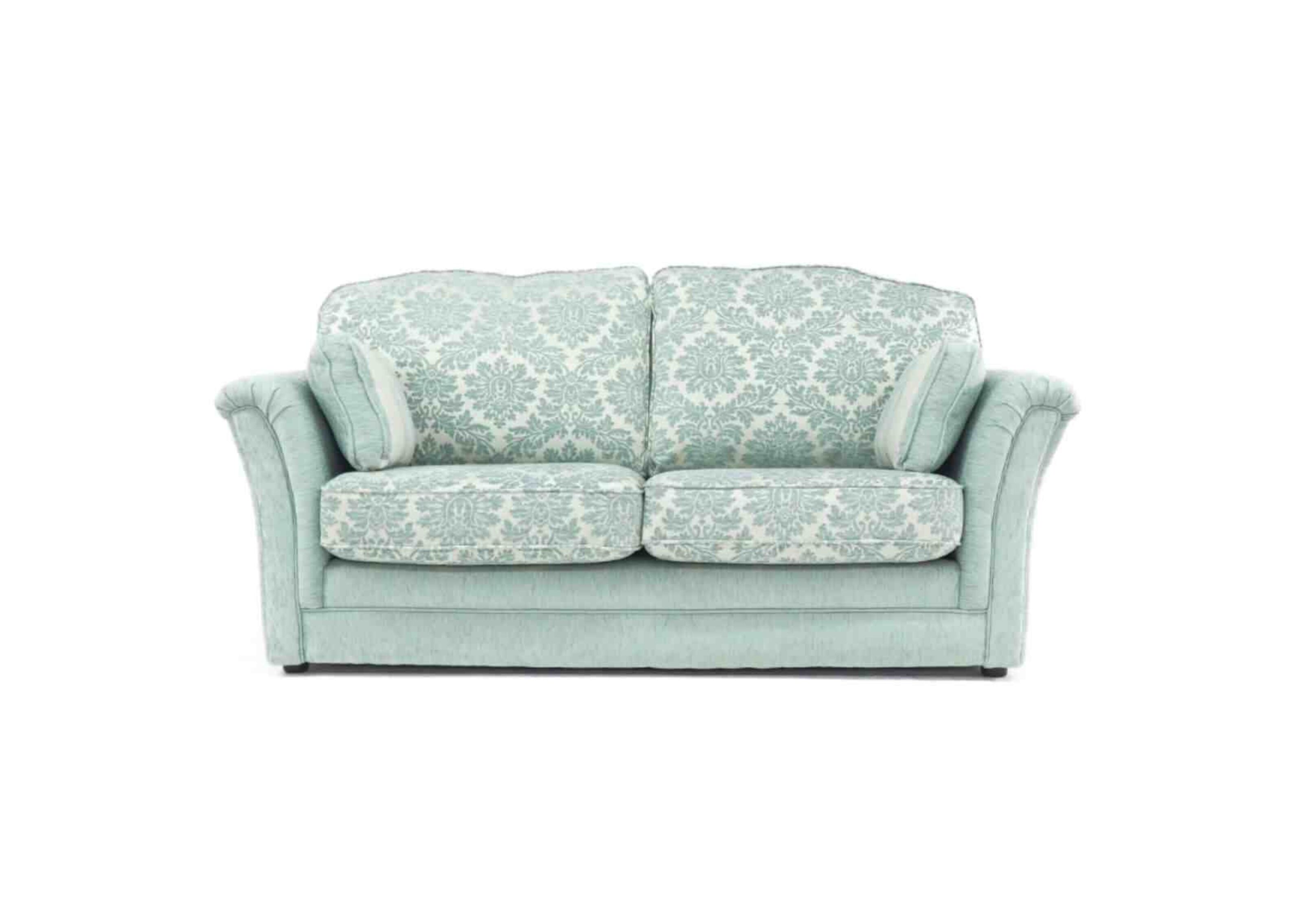 cadiz fabric duck egg blue galaxy 3 seater sofa upholstered desig ner sofas4u