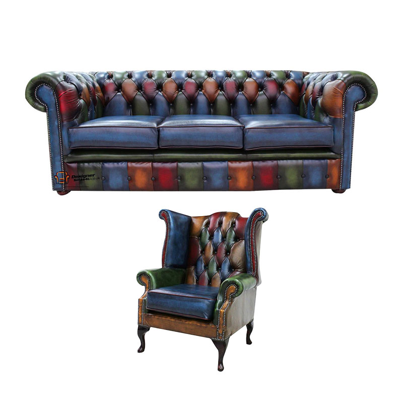 Oak Furnitureland Chesterfield Sofa Collection  %Post Title