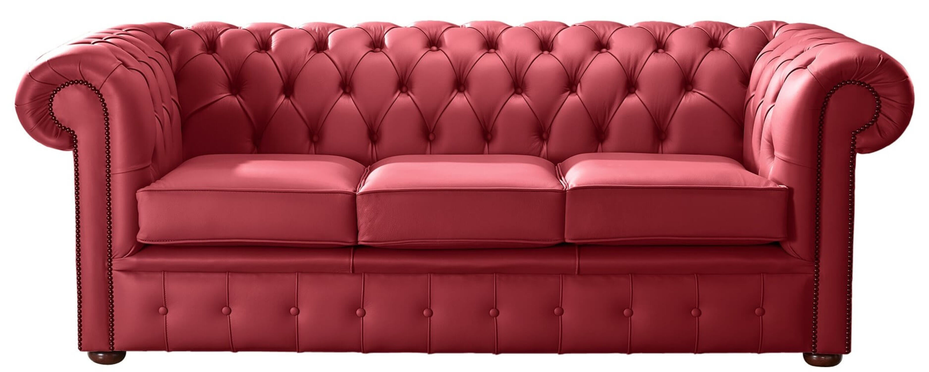 Oxblood Chesterfield Couch  %Post Title