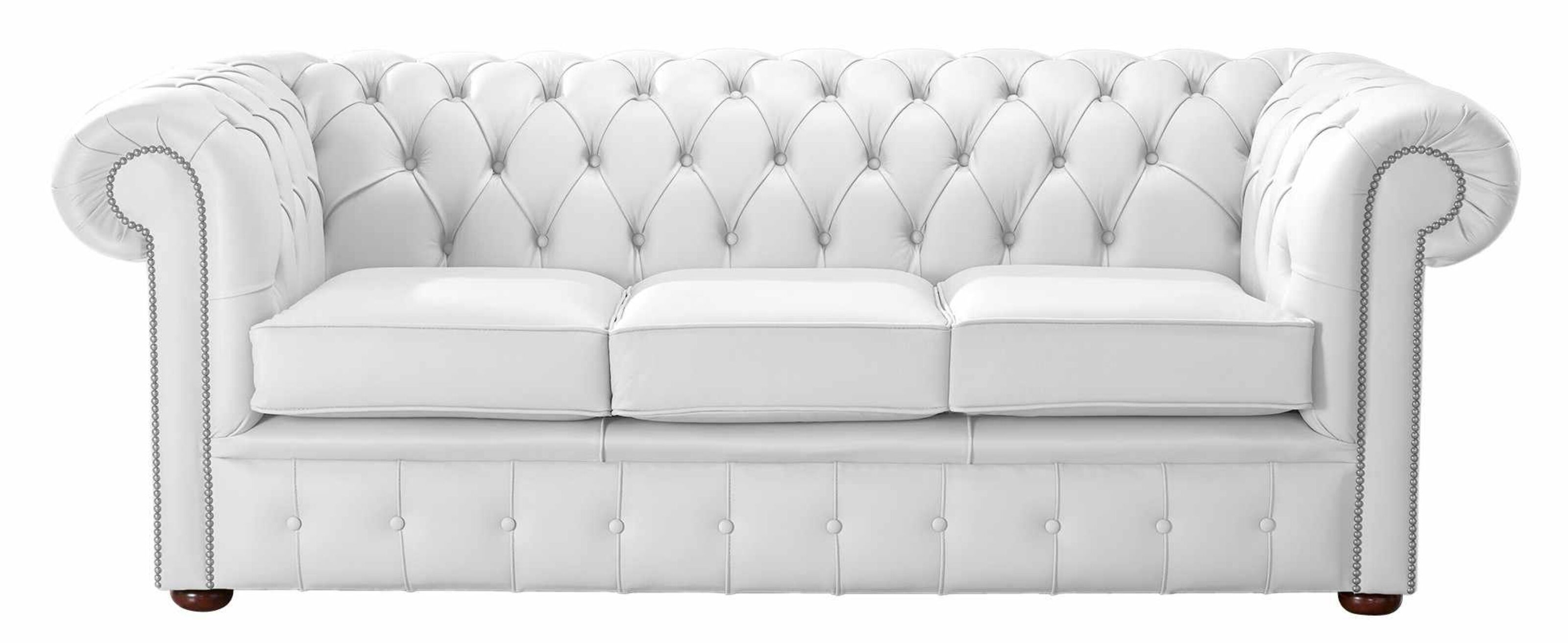 Elegant Navy Chesterfield Sofa  %Post Title