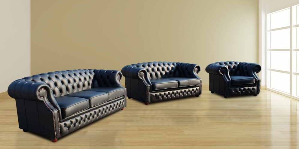 Classic Chesterfield Sofa Set Timeless 3+2+1 Design for Sophisticated Spaces  %Post Title