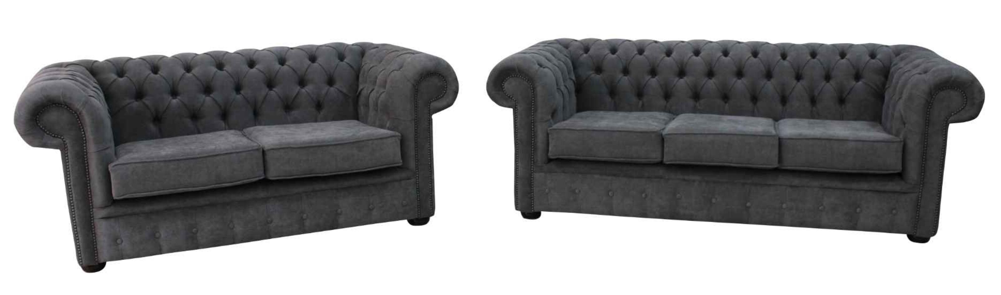 Chesterfield Velvet Sofa Set Luxurious Comfort in 2+3 Seater  %Post Title