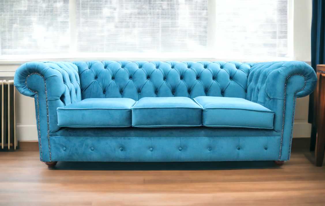 Velvet Chesterfield Couch Classic Elegance with a Soft Touch  %Post Title