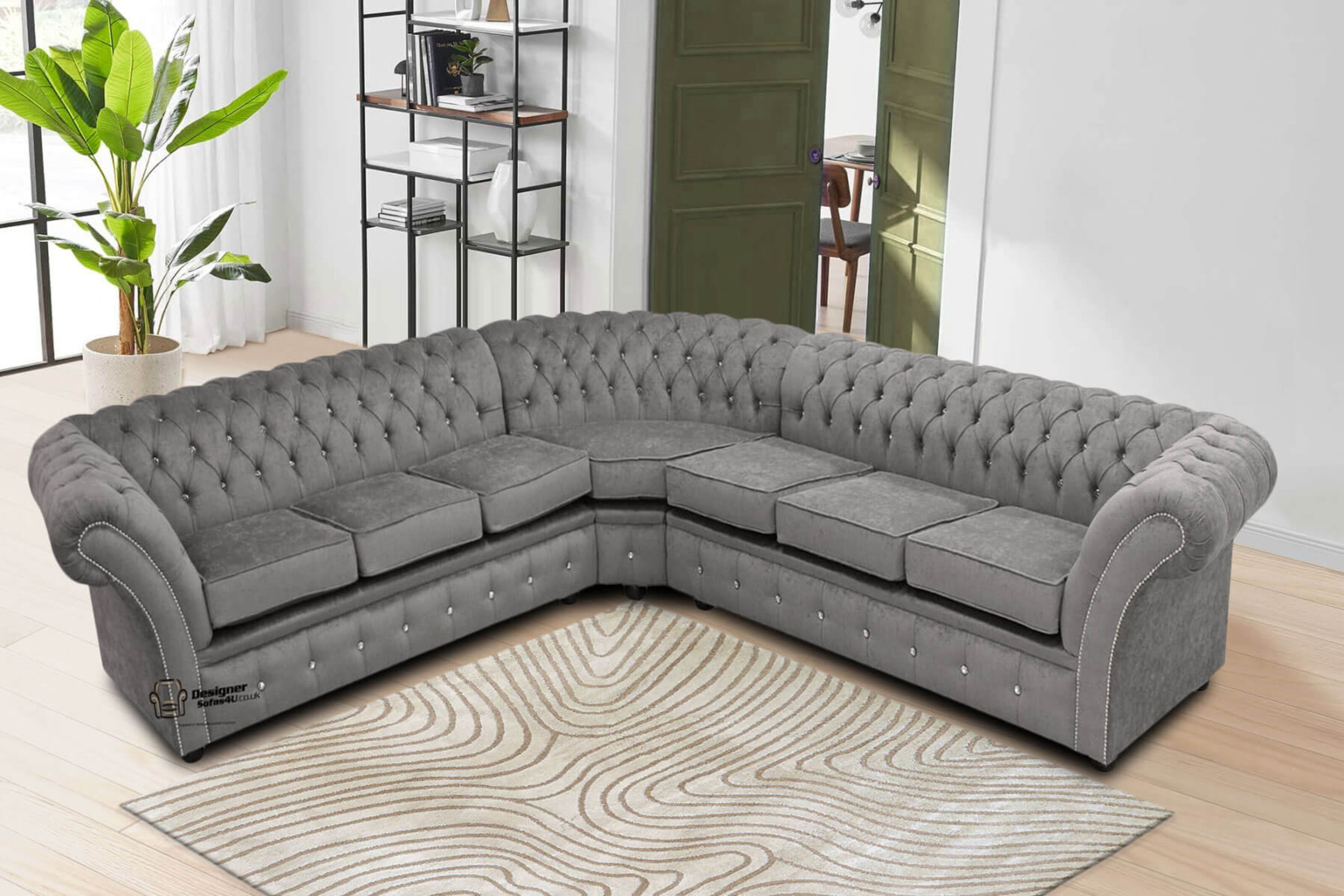 Chesterfield U-Shaped Sofa – A Classic Design for Modern Living  %Post Title