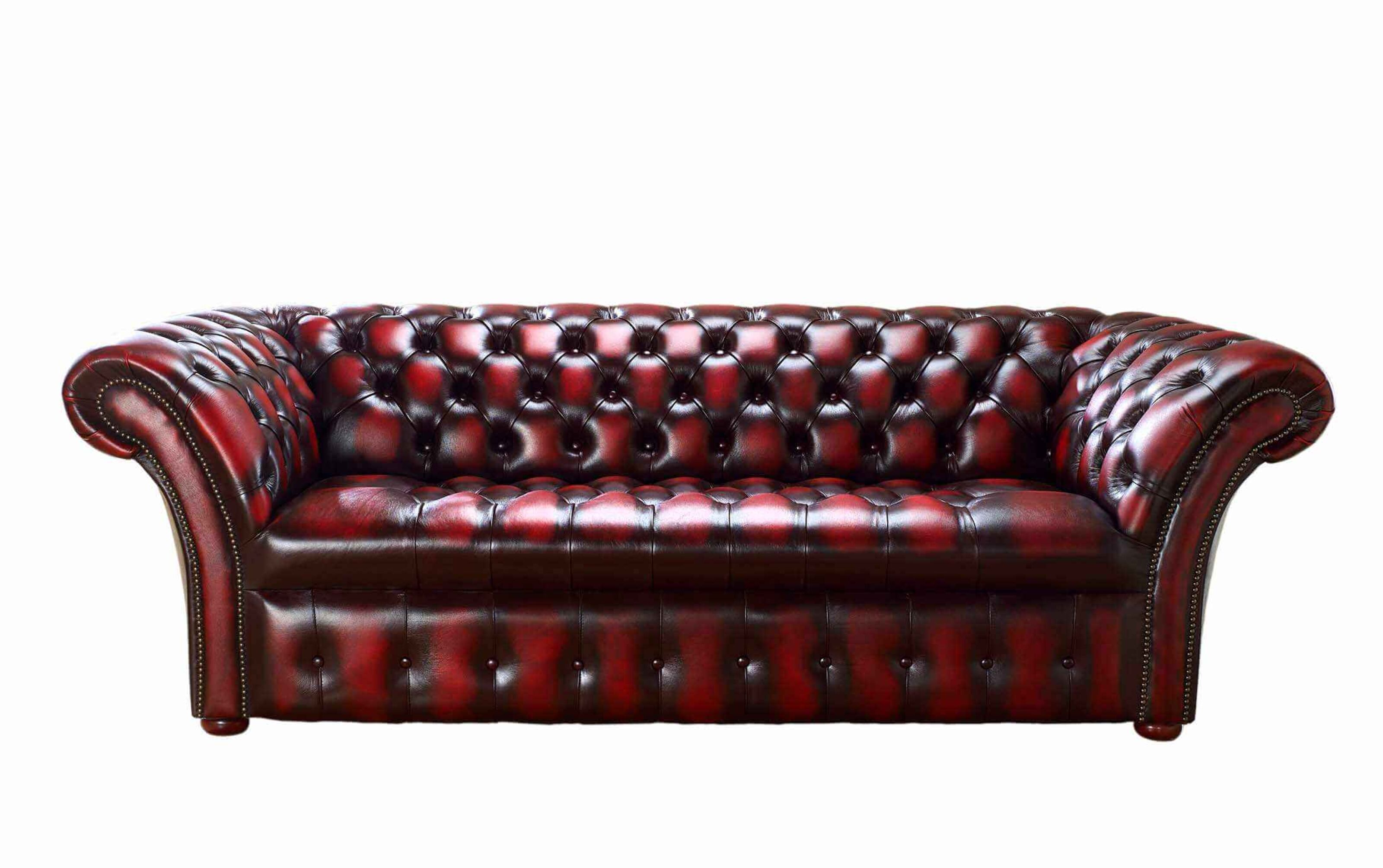 3 seater leather on sale sofa second hand