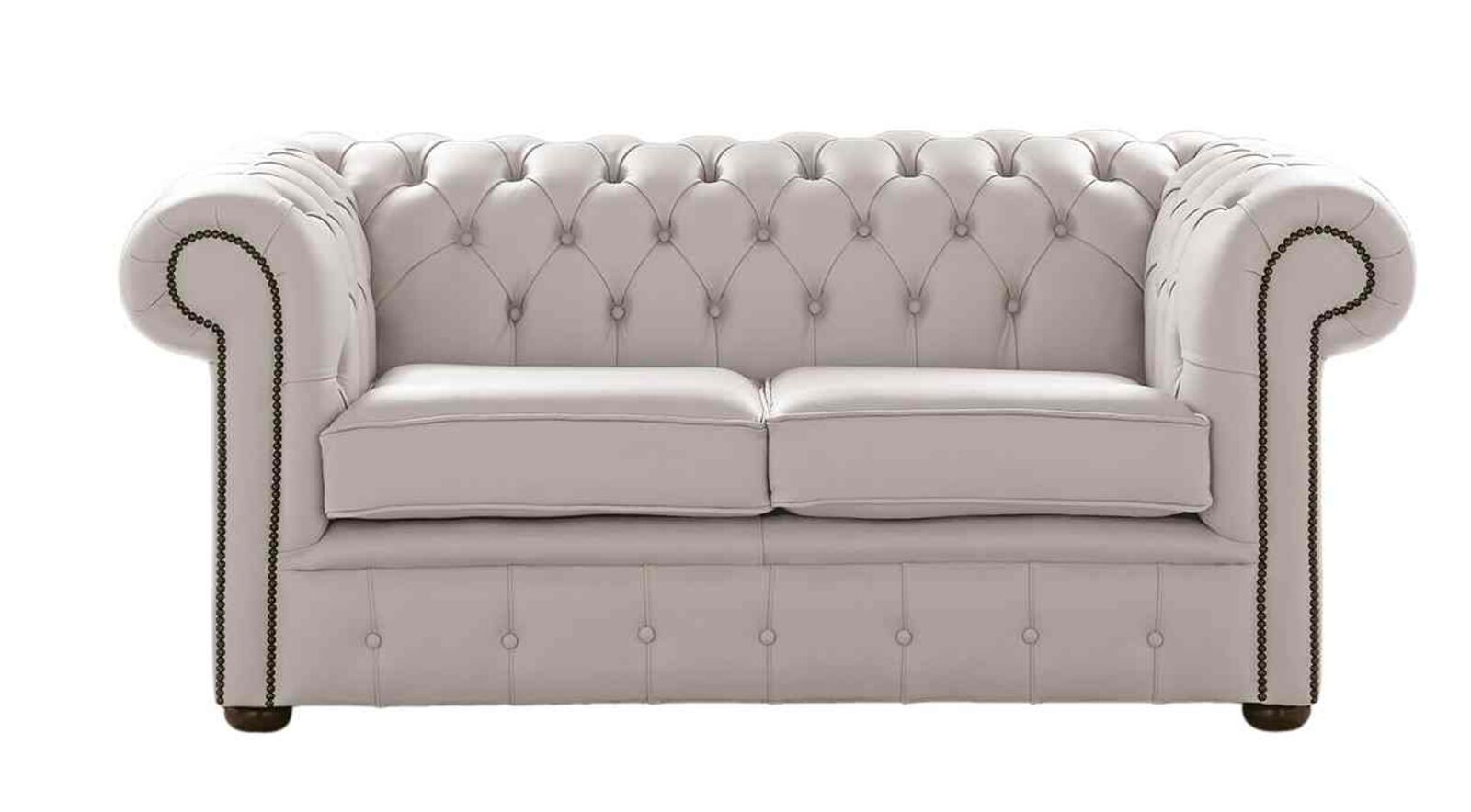 Product photograph of Chesterfield 2 Seater Shelly Grove Leather Sofa Settee from Designer Sofas 4U