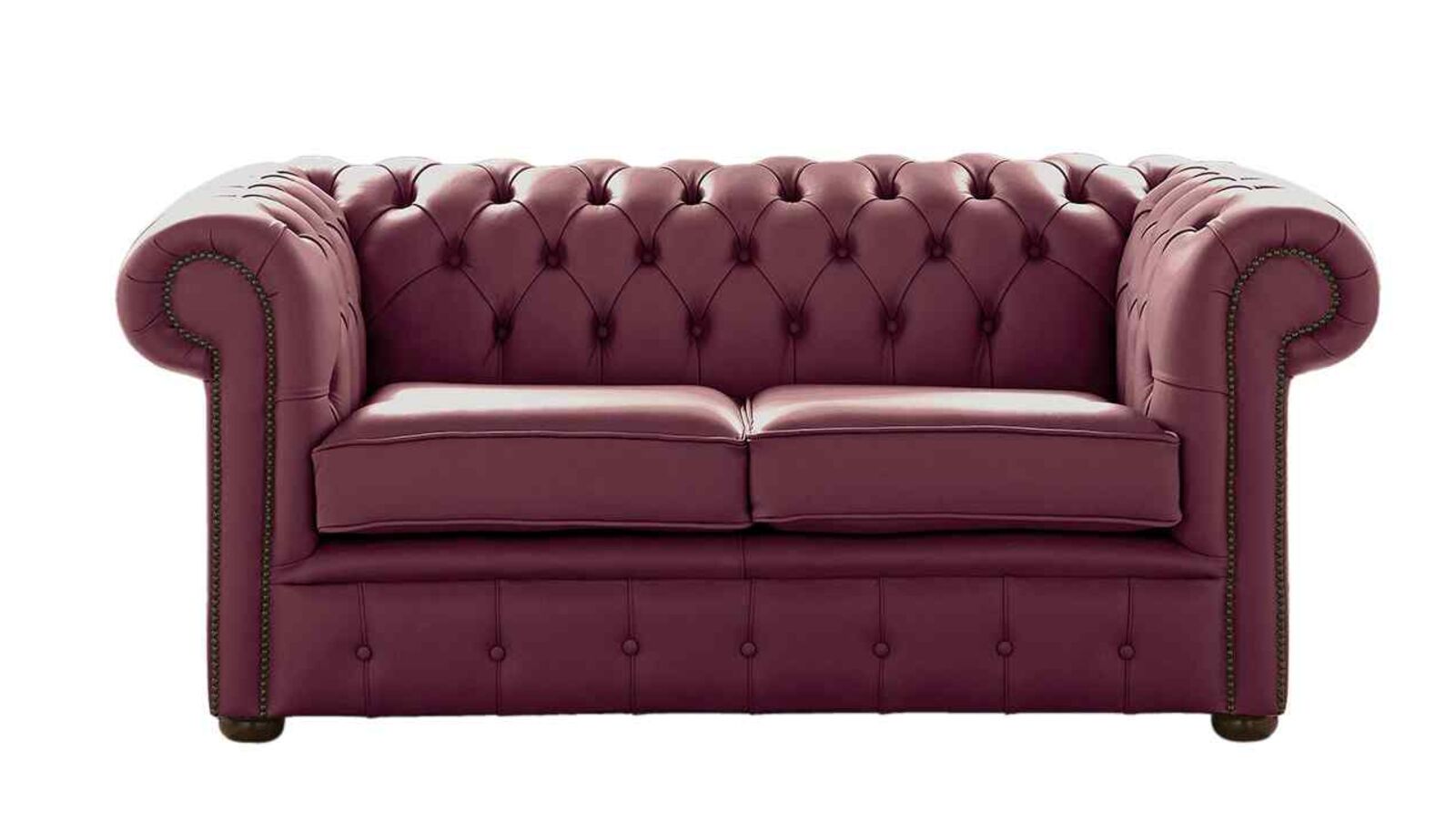 Product photograph of Chesterfield 2 Seater Shelly Philly Leather Sofa Settee from Designer Sofas 4U