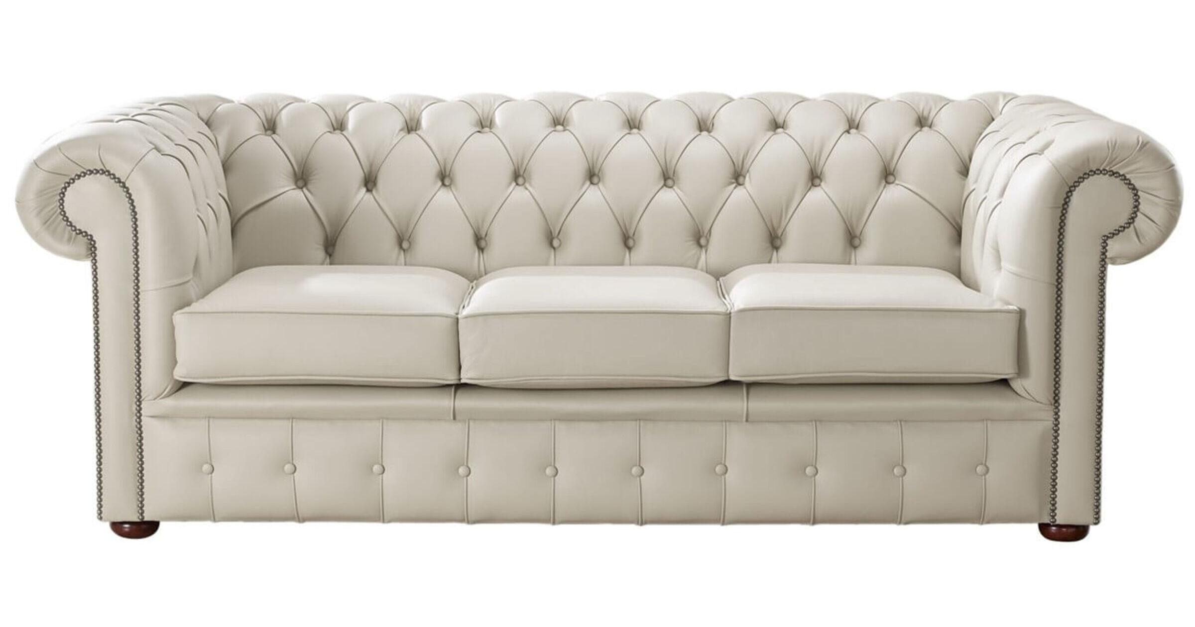 beige leather chesterfield sofa