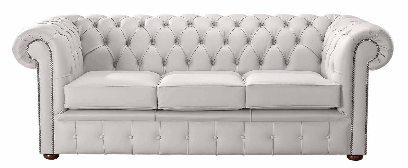 Product photograph of Chesterfield Handmade Leather Shelly Grove 3 Seater Sofa Settee from Designer Sofas 4U