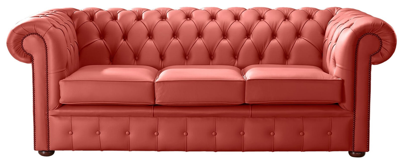 Product photograph of Chesterfield Handmade Leather Shelly Horizon 3 Seater Sofa Settee from Designer Sofas 4U