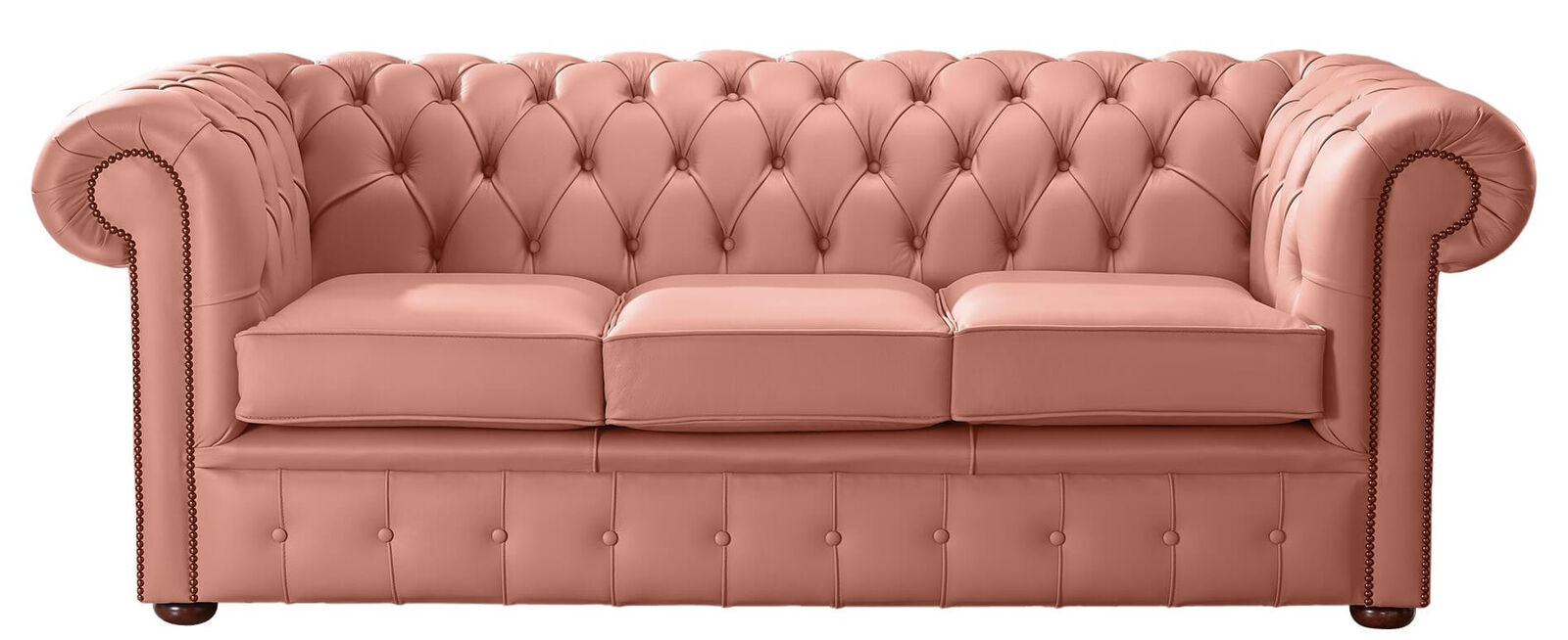 Product photograph of Chesterfield Handmade Leather Shelly Tuscany 3 Seater Sofa Settee from Designer Sofas 4U