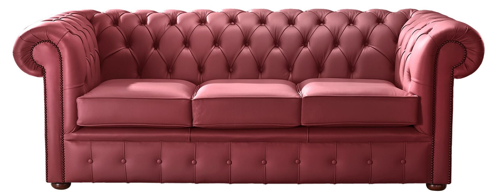 Product photograph of Chesterfield Handmade Leather Shelly West 3 Seater Sofa Settee from Designer Sofas 4U