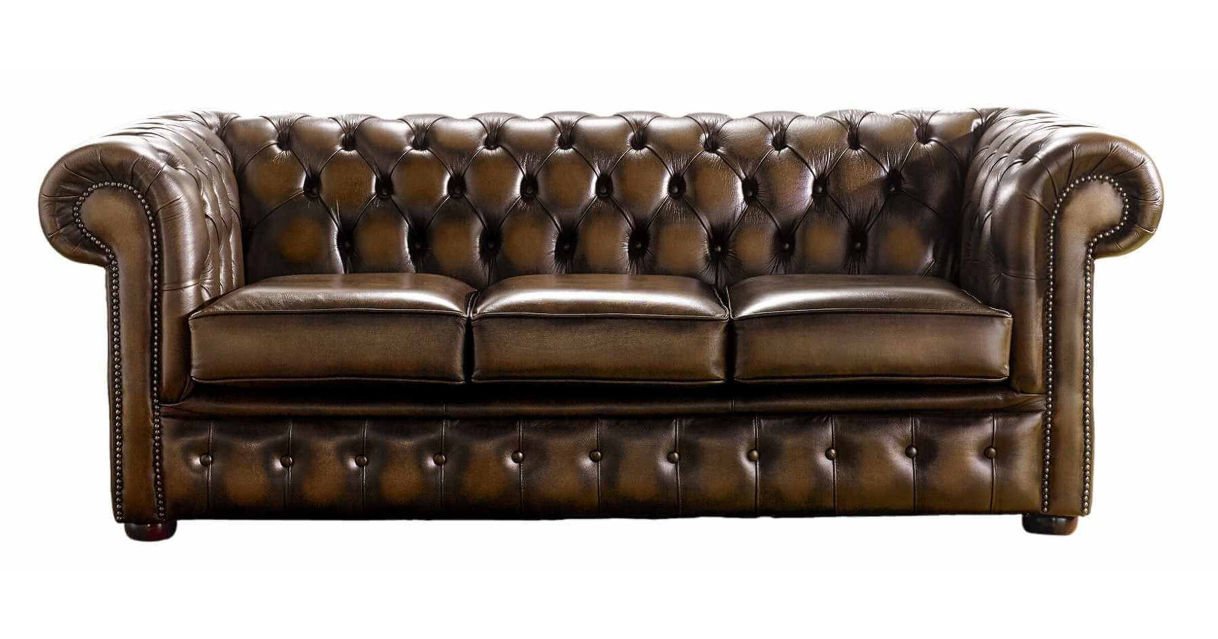 Experience True Comfort with Handmade Chesterfield 3 Seater Sofa