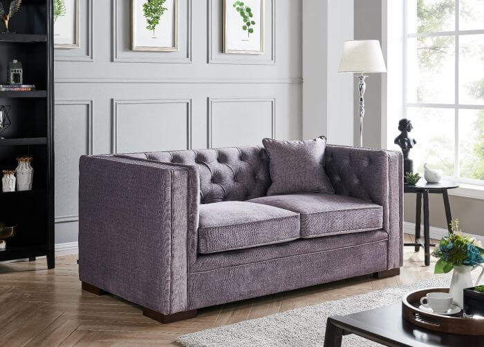 Slate deals grey couch