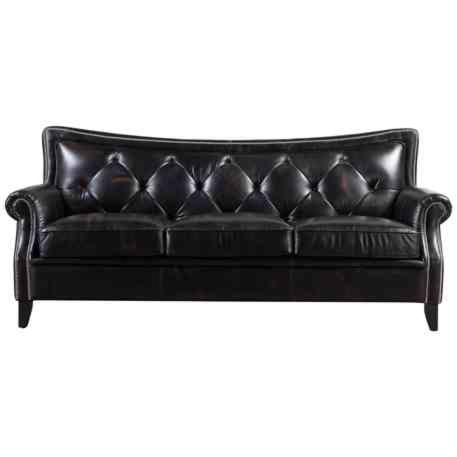 Product photograph of Connaught Chesterfield Vintage Distressed Leather Settee Sofa from Designer Sofas 4U