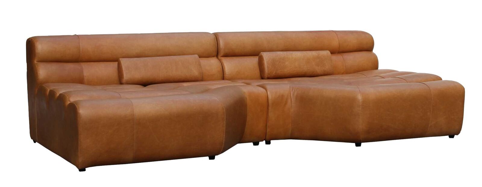 Product photograph of Lounge Vintage Sandy Tan Leather Sofa from Designer Sofas 4U