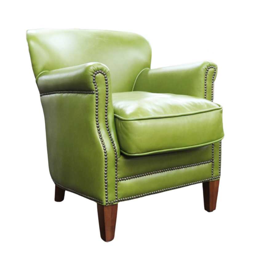 armchair olive green