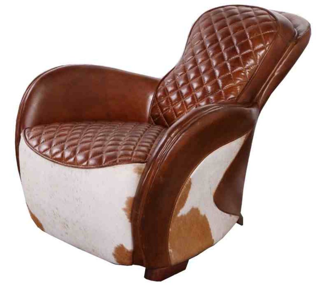 Real deals cowhide chair