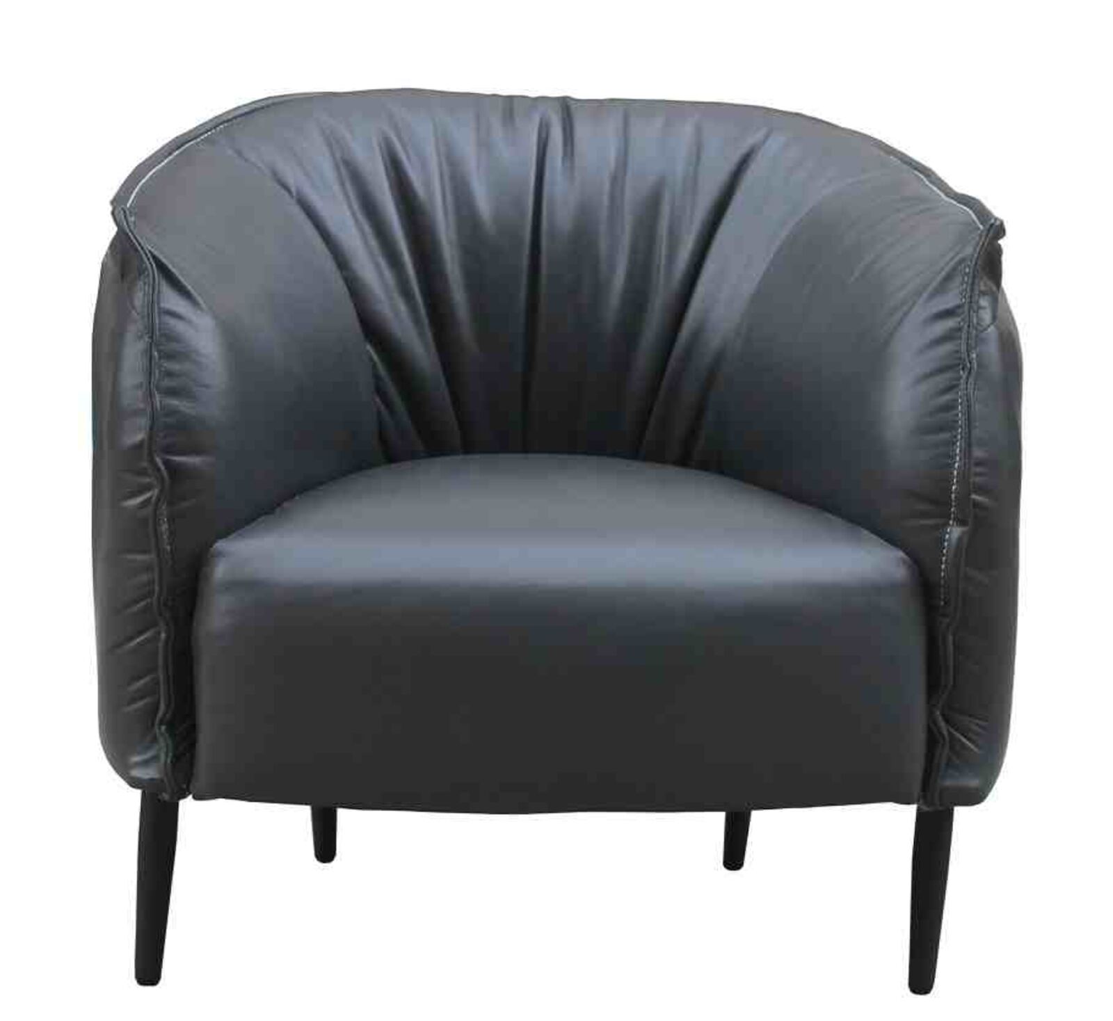 Product photograph of Sebastian Vintage Distressed Leather Armchair from Designer Sofas 4U