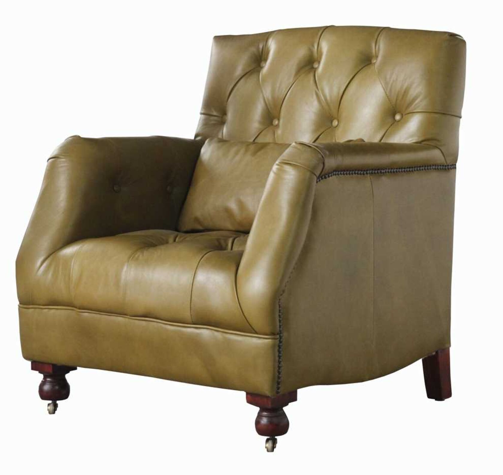 Green vintage online armchair