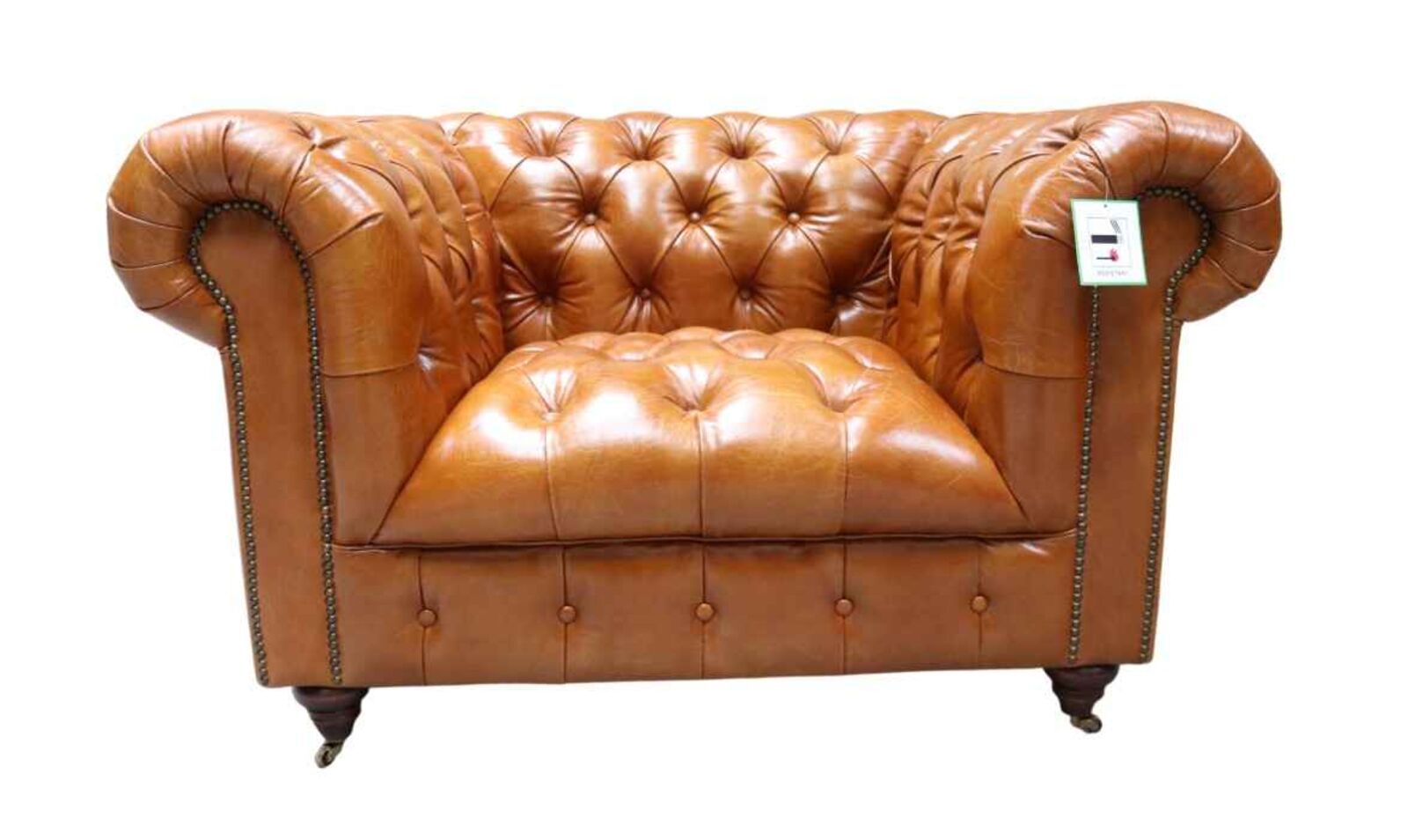 Product photograph of Trafalgar Chesterfield Buttoned Vintage Tan Distressed Amp Hellip from Designer Sofas 4U