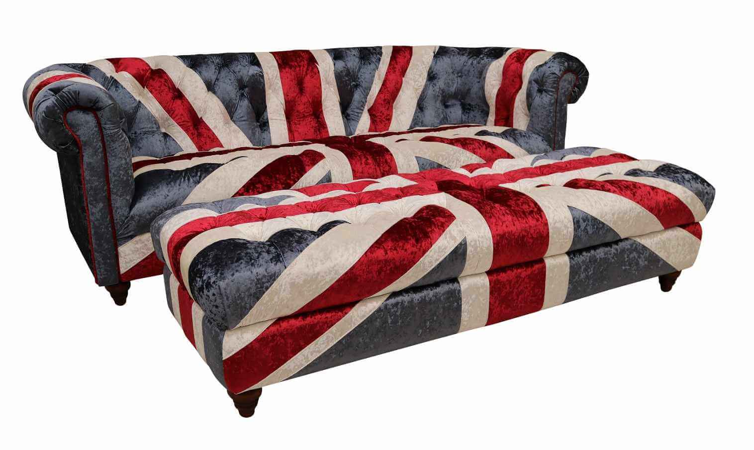 patriot union jack sofa bed