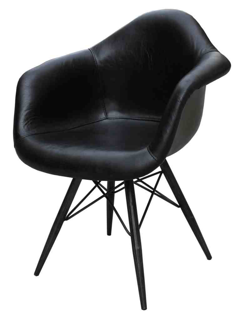 vitra leather chair