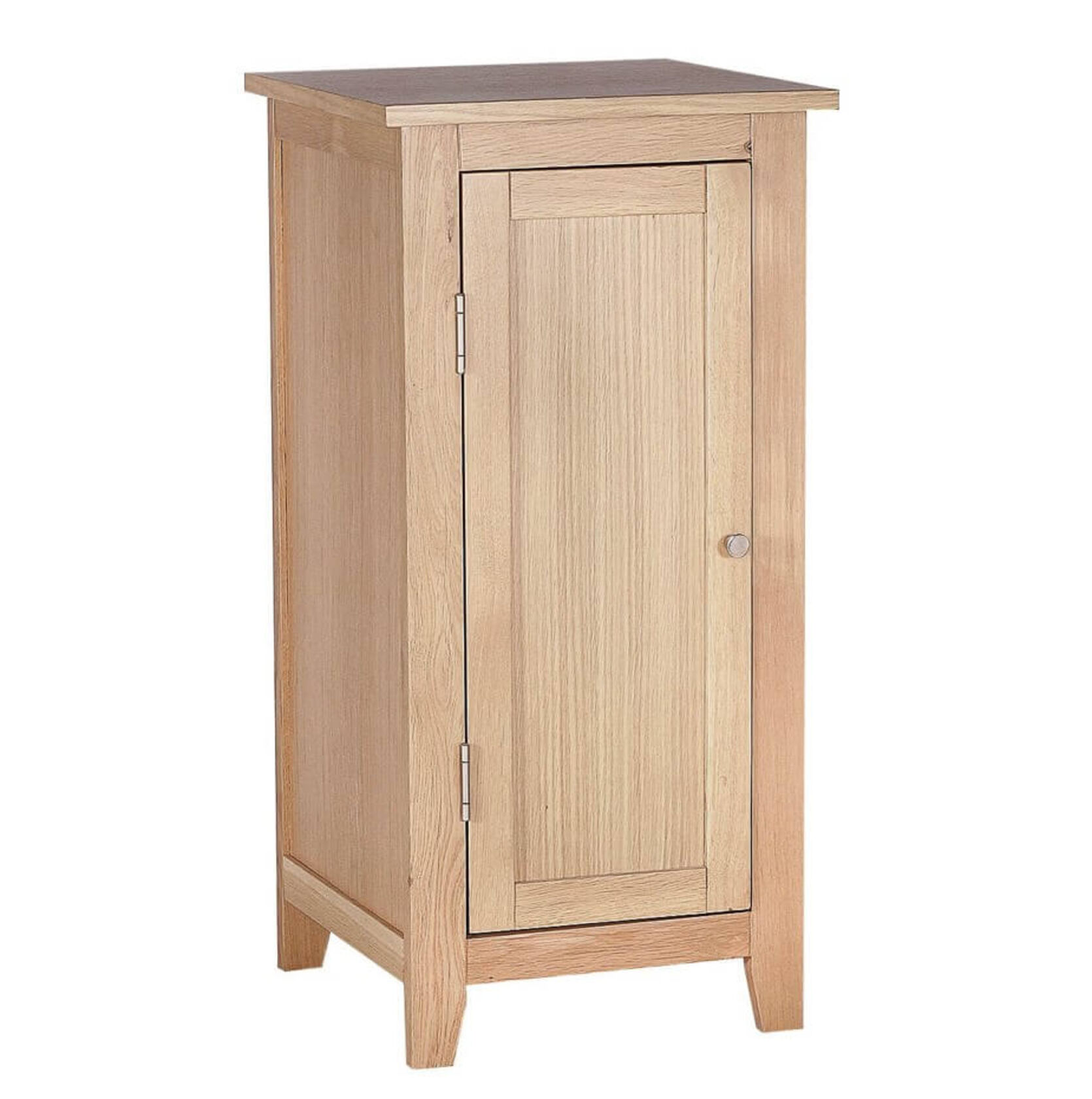 Oak on sale storage cabinet