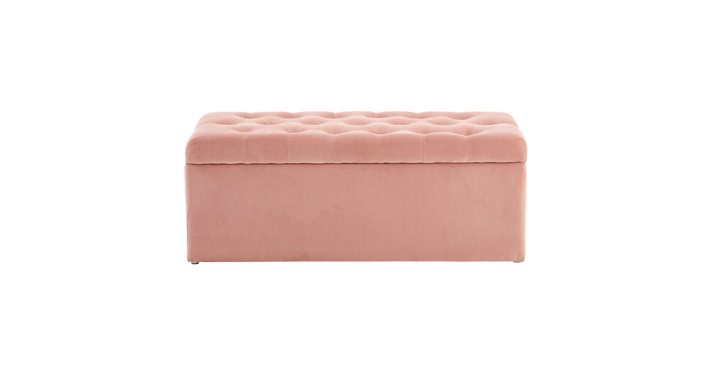 Light pink online storage ottoman