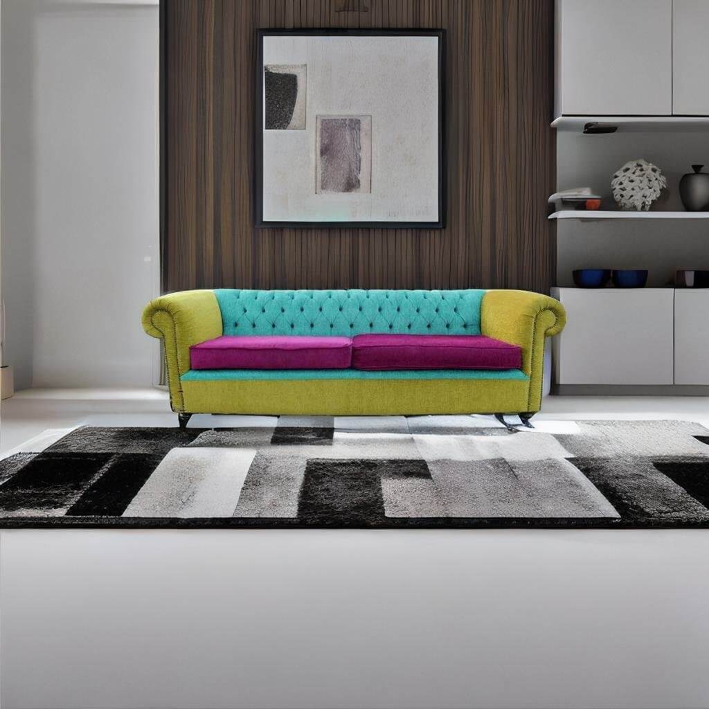 Colorful settee outlet