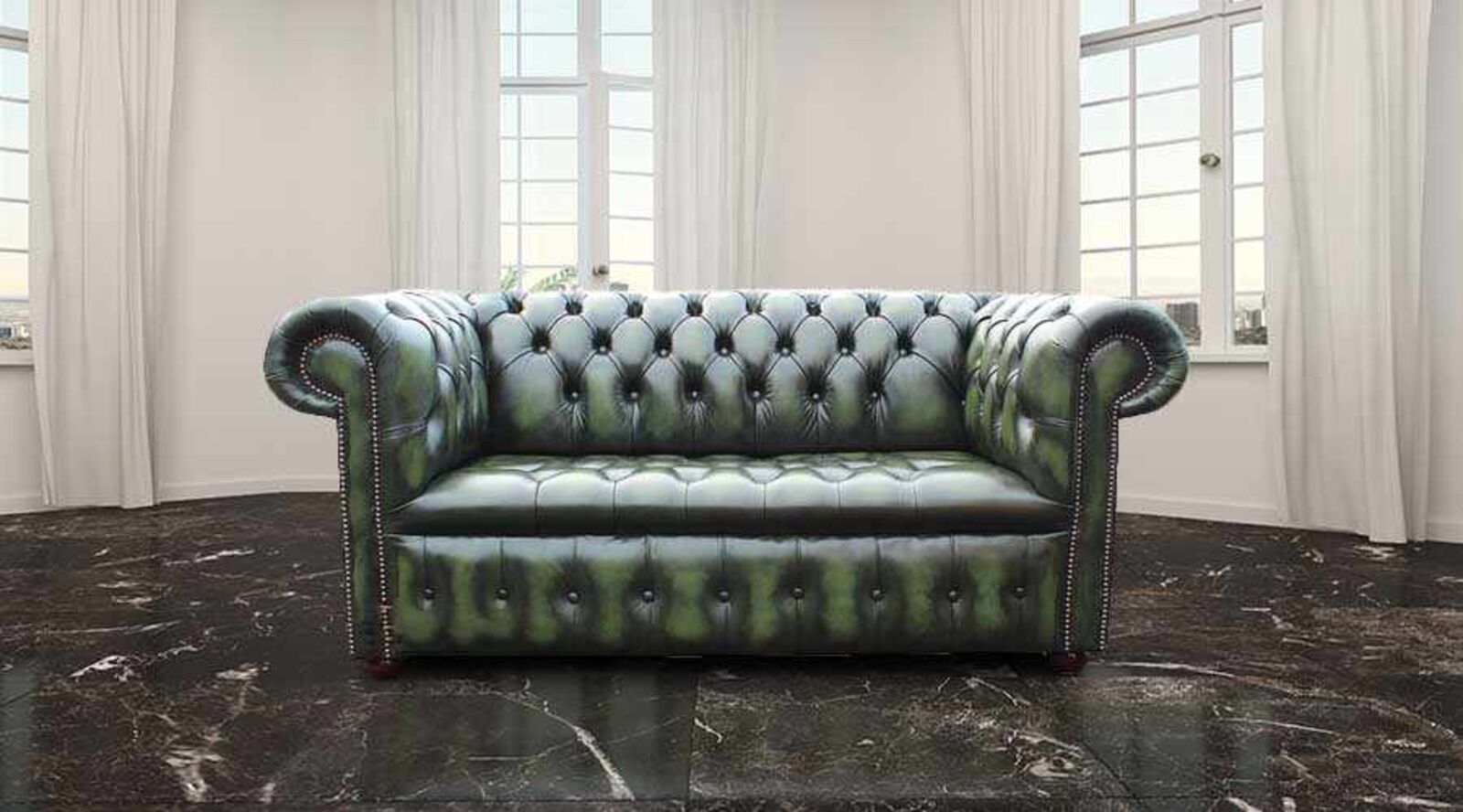 Product photograph of Chesterfield Belgravia 2 Seater Settee Sofa Buttoned Seat Amp Hellip from Designer Sofas 4U