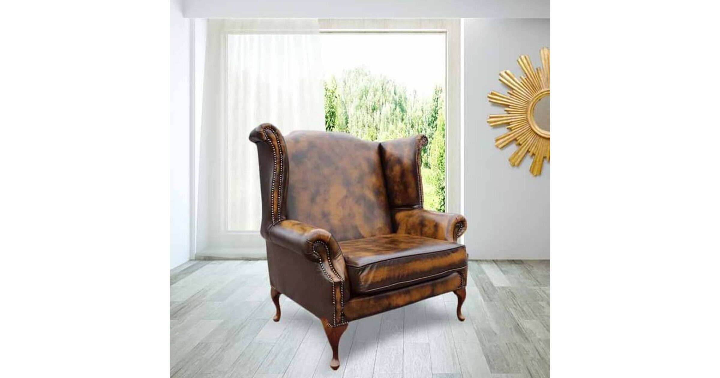 Saxon deals leather chairs