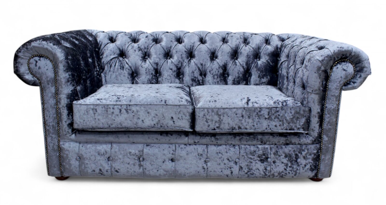 Product photograph of Chesterfield 2 Seater Settee Senso Dusk Velvet Sofa Offer from Designer Sofas 4U