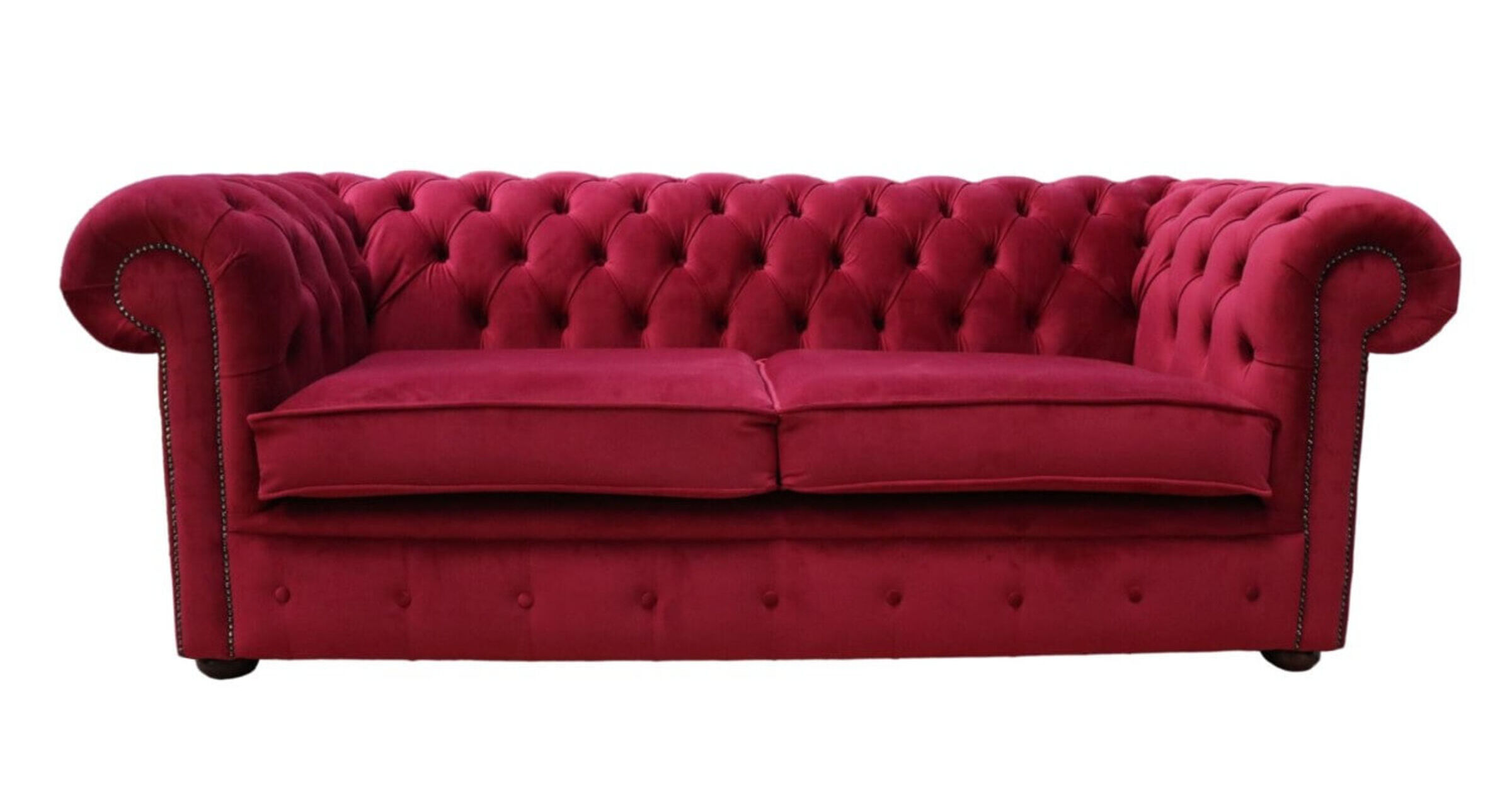 Boutique Cranberry Chesterfield | DesignerSofas4U