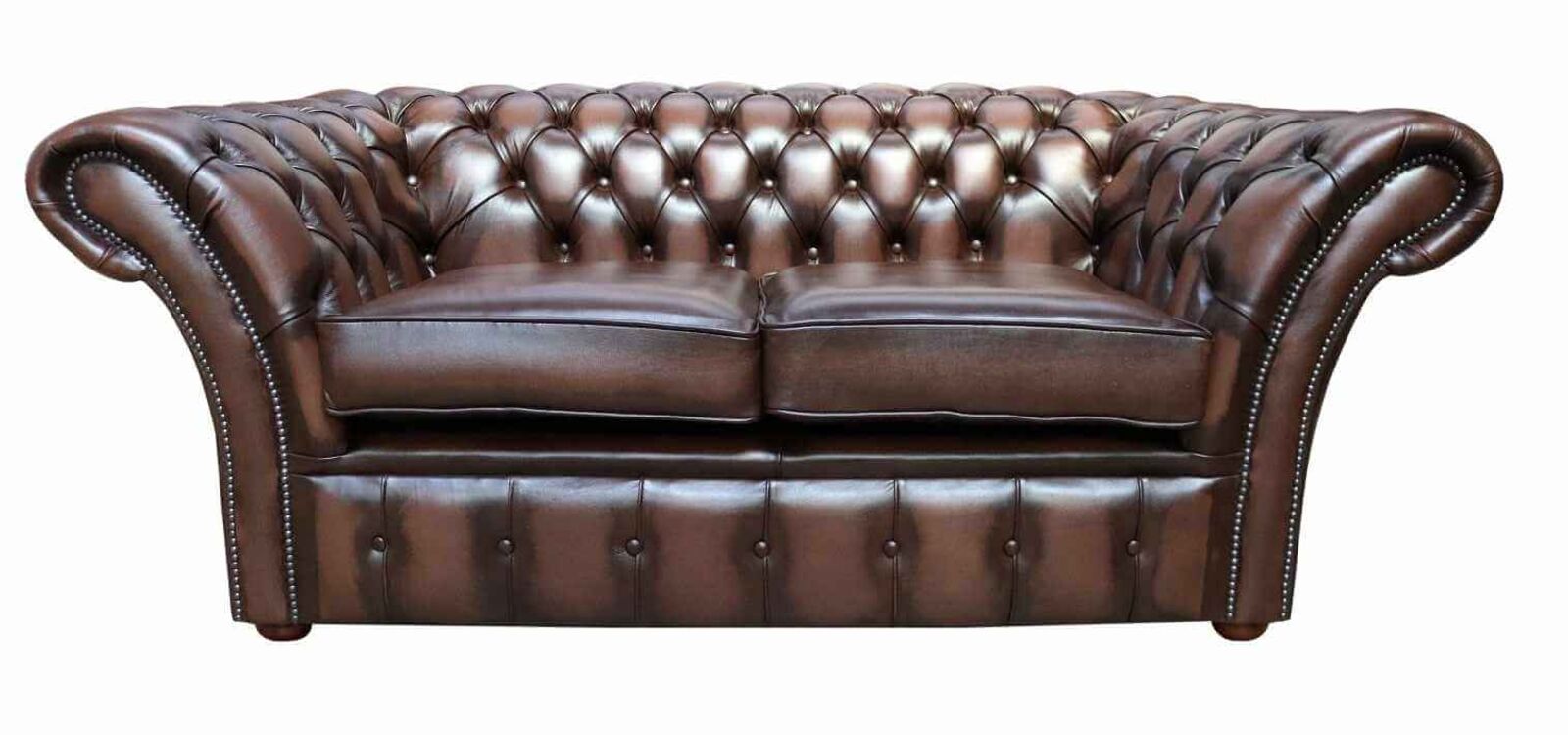 Product photograph of Chesterfield Balmoral 2 Seater Sofa Settee Antique Brown Amp Hellip from Designer Sofas 4U