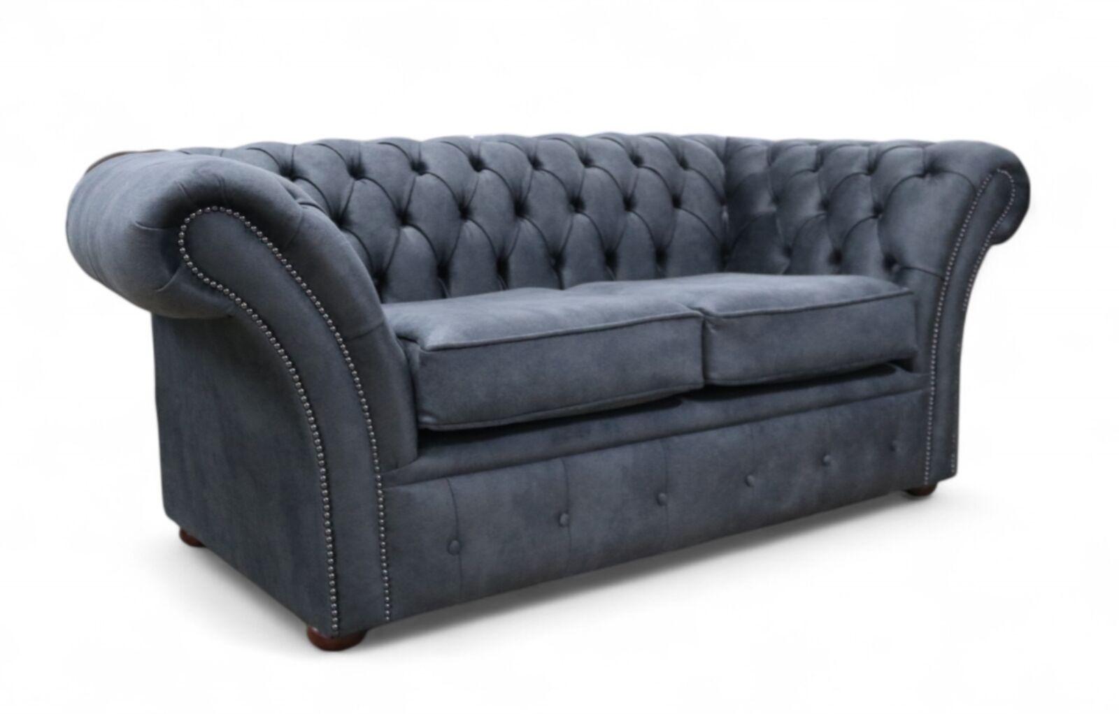 Product photograph of Chesterfield Balmoral 2 Seater Sofa Settee Oakland Granite from Designer Sofas 4U