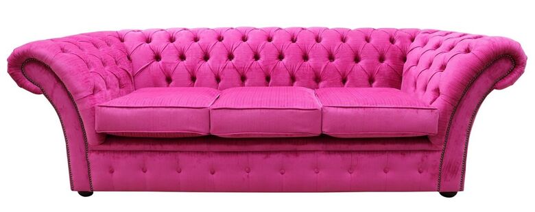 Velvet Chesterfield Sofas - UK Handcrafted at Designer Sofas 4U