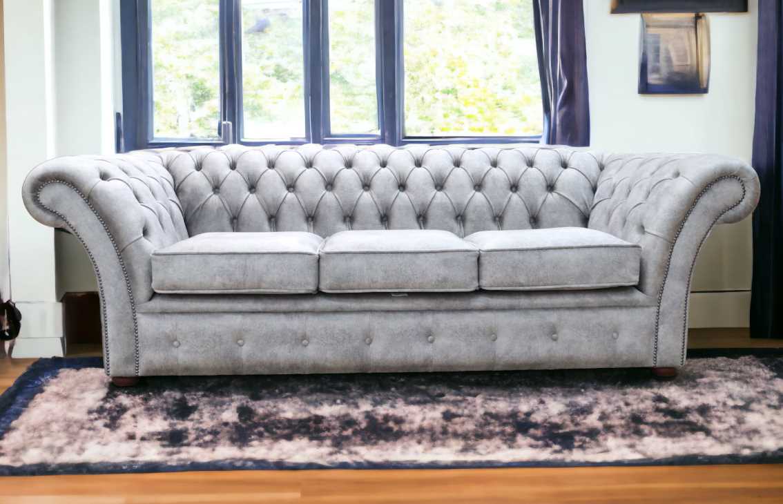 Oakland Grey Stone Pattern Velvet Upholstery Fabric