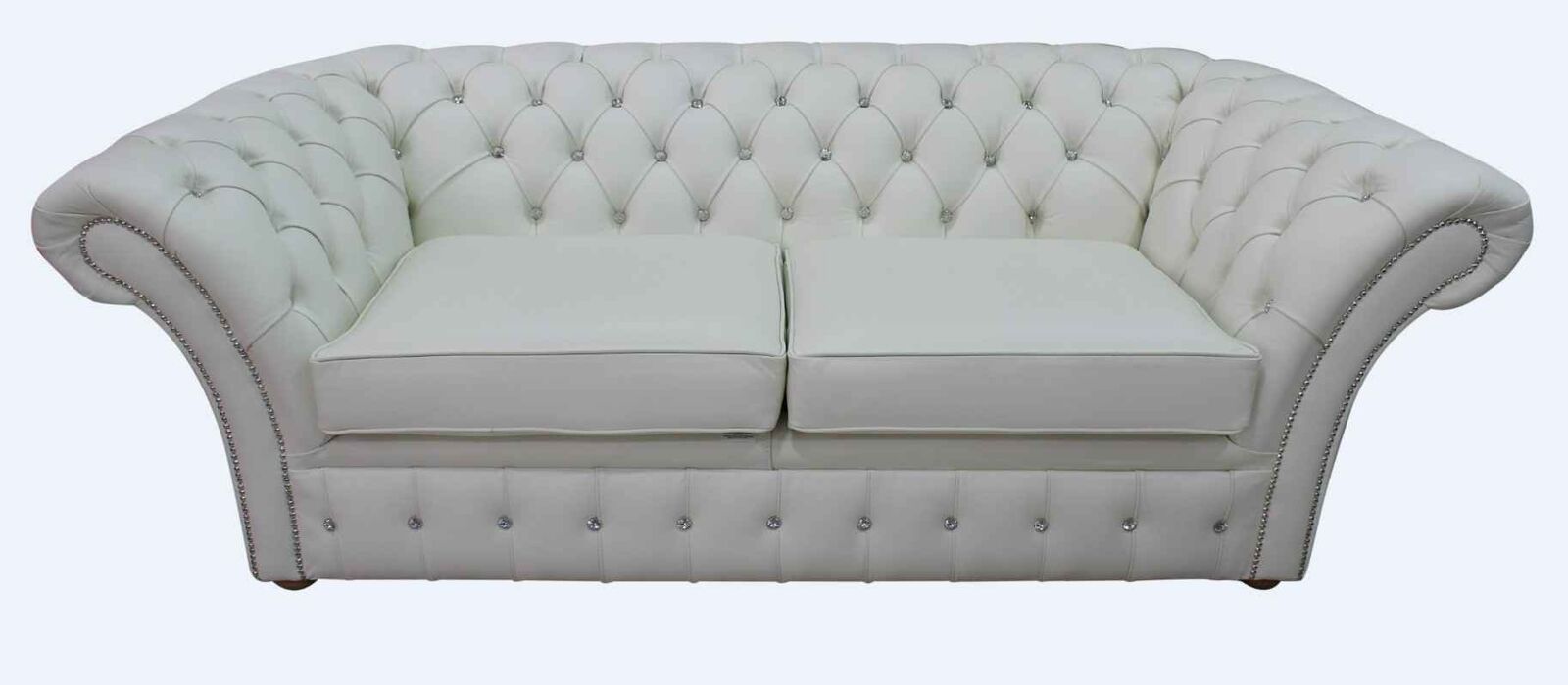 Product photograph of Chesterfield Crystal Diamante Balmoral 3 Seater Sofa Settee Amp Hellip from Designer Sofas 4U