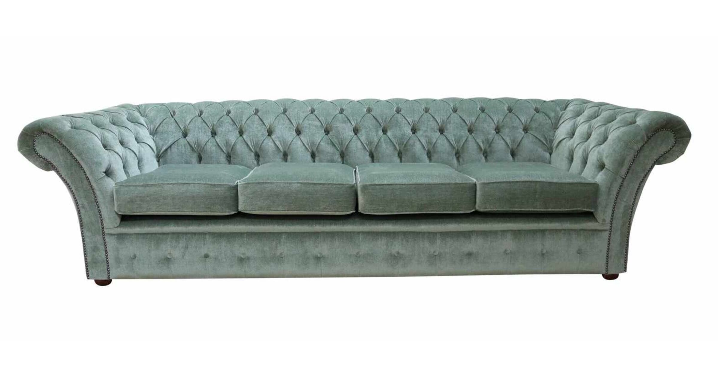 Chesterfield Balmoral 4 Seater Sofa Settee Velluto Lawn Fabric   Chesterfield Balmoral Lawn Green Sofa (1200x630 Ffffff) 