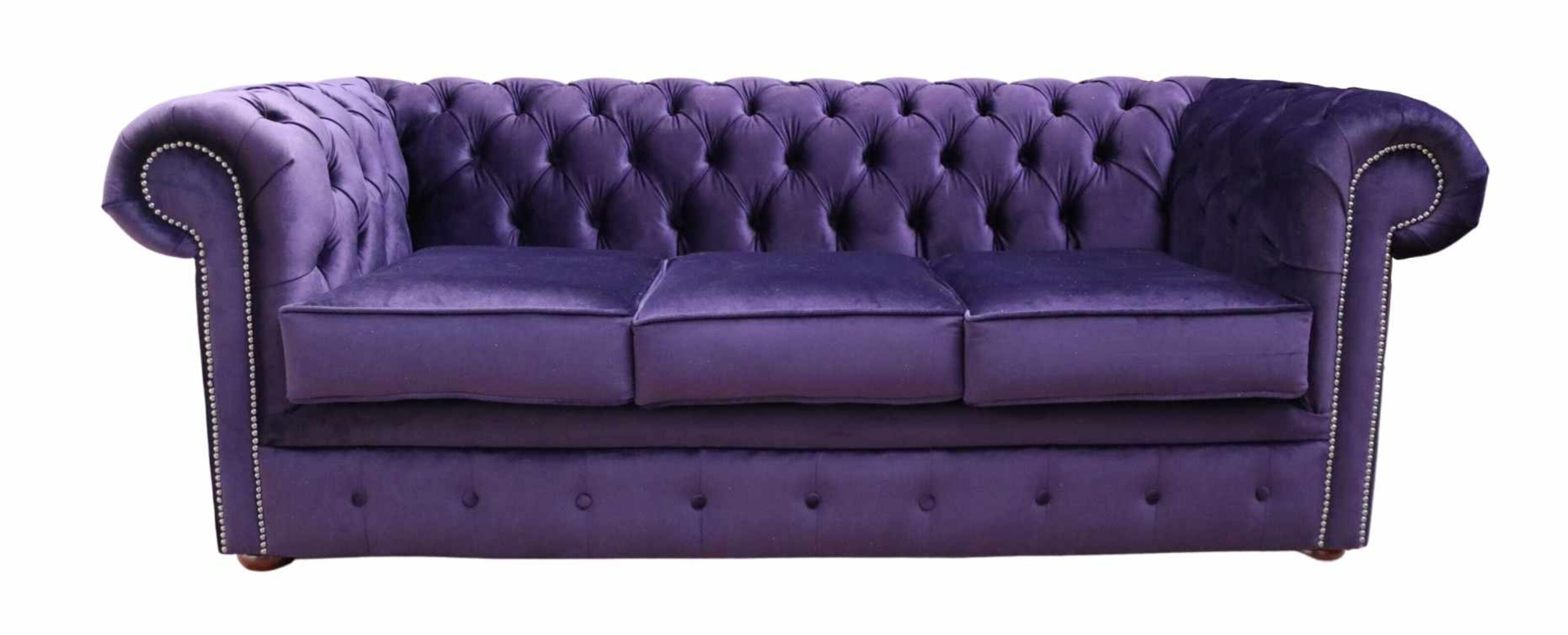 Magenta velvet deals couch