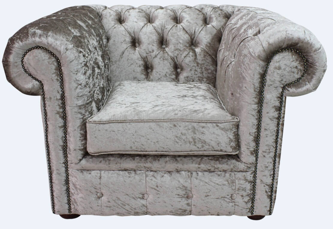 mink coloured armchair