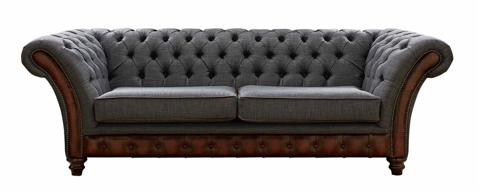 Product photograph of Chesterfield Jepson 3 Seater Sofa Settee Antique Light Amp Hellip from Designer Sofas 4U