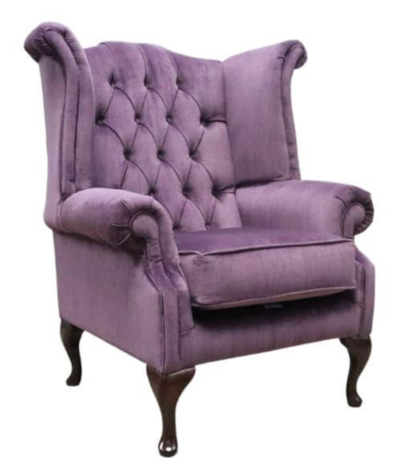 Product photograph of Chesterfield Thomas Queen Anne High Back Wing Chair Amp Hellip from Designer Sofas 4U