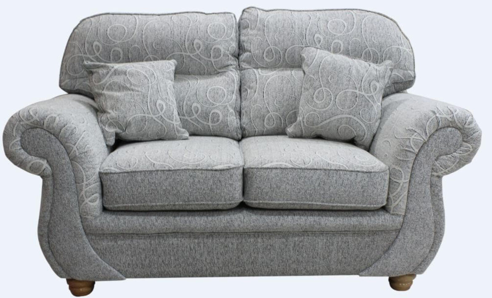 Product photograph of Buy 2 Seater Fabric Settee Bespoke Furniture Designersofas4u from Designer Sofas 4U