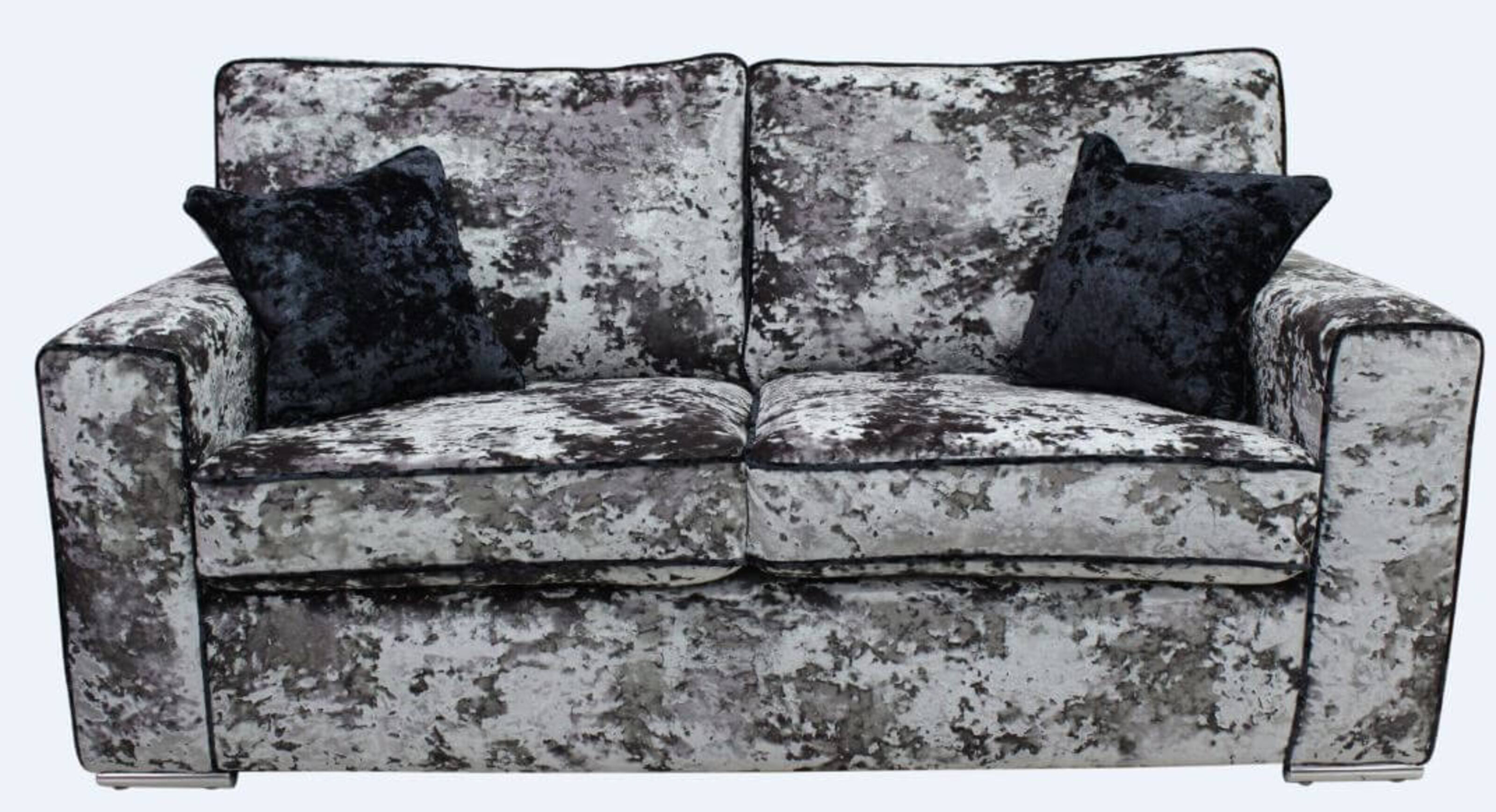 Black Crushed Velvet Sofa Bed Buckingham sofa velvet sofa range plush