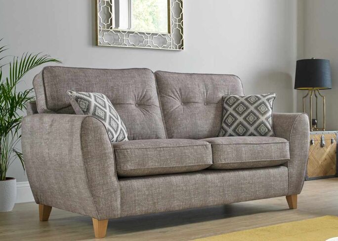 3-Seater Fabric Sofas | Made in the UK | Designer Sofas 4U