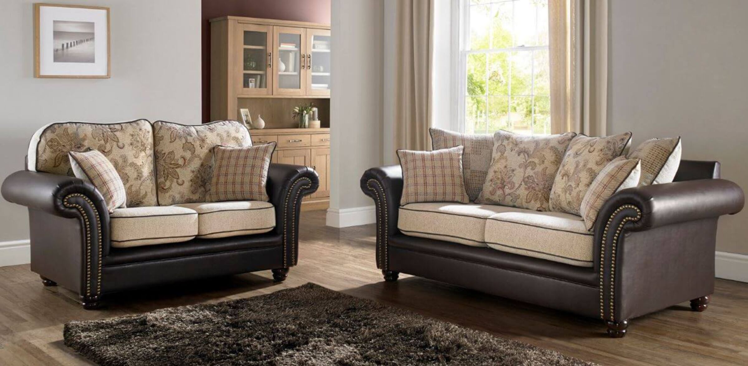 Scs chesterfield style deals sofa